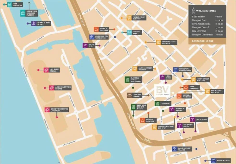 Liverpool City Centre Apartment Baltic Triangle Exteriör bild